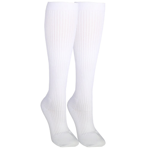Truform Compression Socks, 20-30 mmHg, Men's Gym Socks, Knee High Over Calf Length
