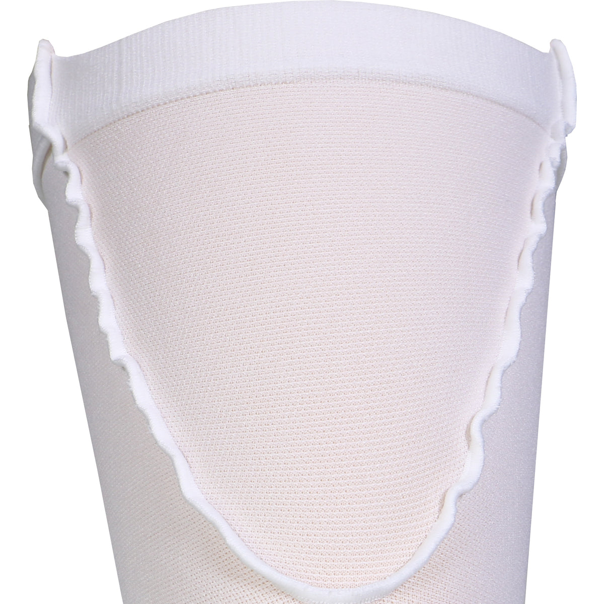 Truform Surgical Stockings, 18 mmHg Compression for Men and Women, Thigh High Length, Open Toe