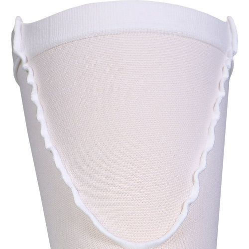 Truform Surgical Stockings, 18 mmHg Compression for Men and Women, Thigh High Length, Open Toe