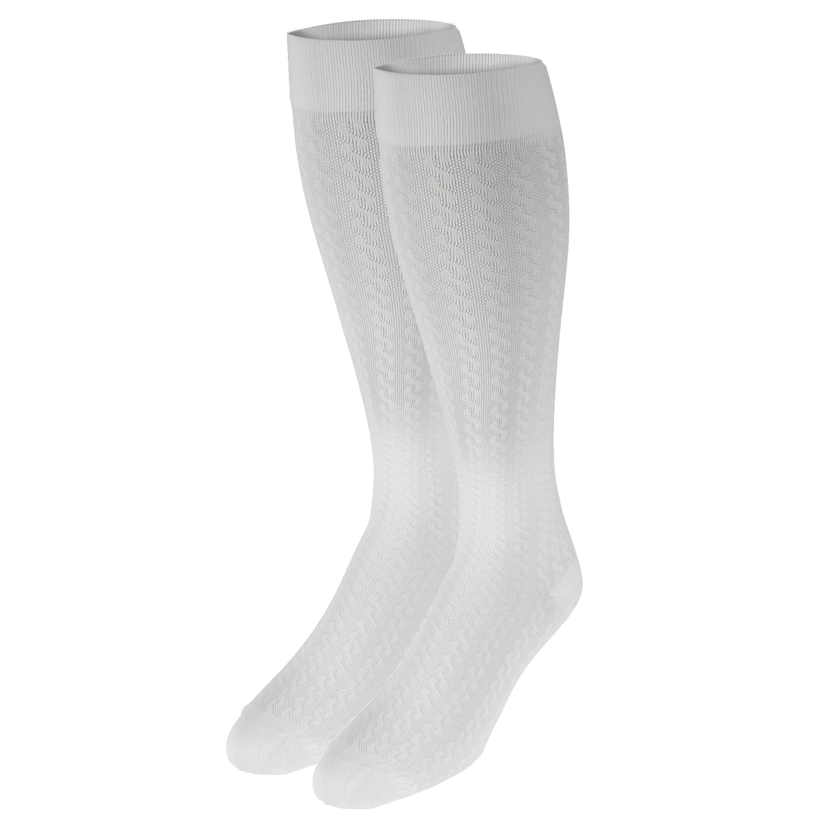 Truform Compression Socks, 15-20 mmHg, Women's Dress Socks, Knee High Over Calf Length