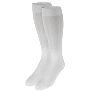 Truform Compression Socks, 15-20 mmHg, Women's Dress Socks, Knee High Over Calf Length