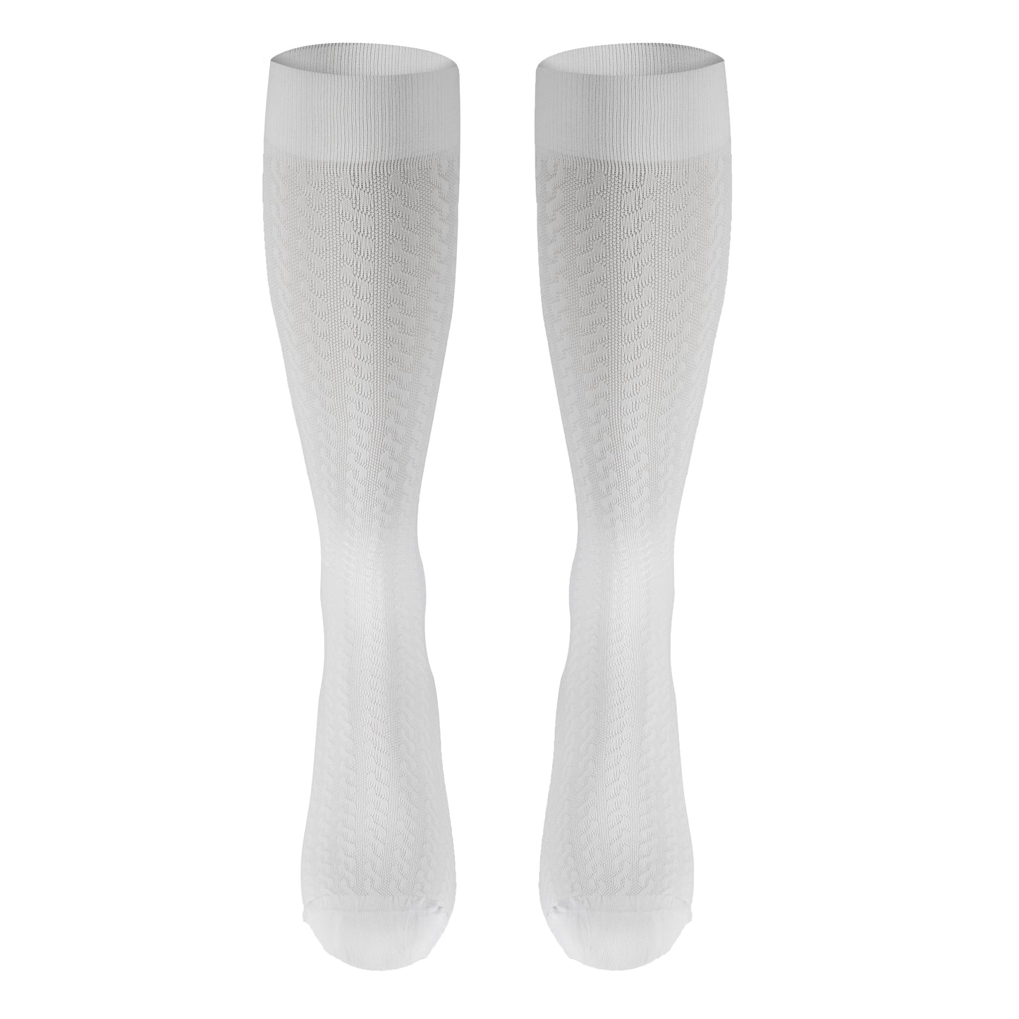 Truform Compression Socks, 15-20 mmHg, Women's Dress Socks, Knee High Over Calf Length