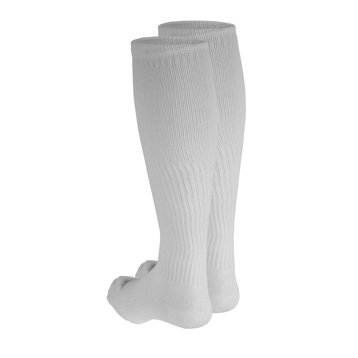 Truform Compression Socks, 15-20 mmHg, Men's Gym Socks, Knee High Over Calf Length