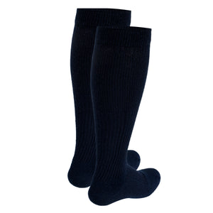 Truform Compression Socks, 15-20 mmHg, Men's Gym Socks, Knee High Over Calf Length