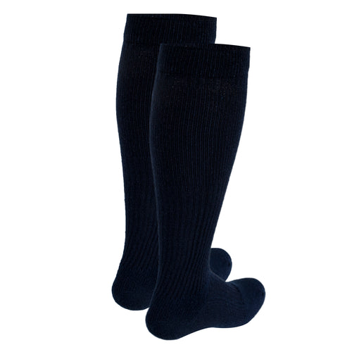 Truform Compression Socks, 15-20 mmHg, Men's Gym Socks, Knee High Over Calf Length