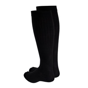 Truform Compression Socks, 8-15 mmHg, Men's Dress Socks, Knee High Over Calf Length