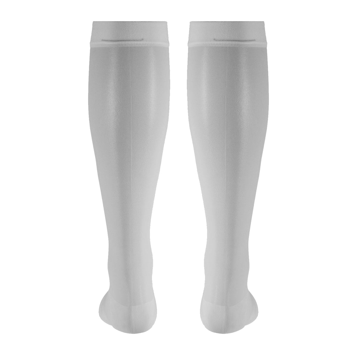 Truform Sheer Compression Stockings, 15-20 mmHg, Women's Knee High Length, Open Toe, 20 Denier