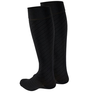 Truform Travel Compression Socks for Men and Women, 15-20 Knee High Over Calf Length