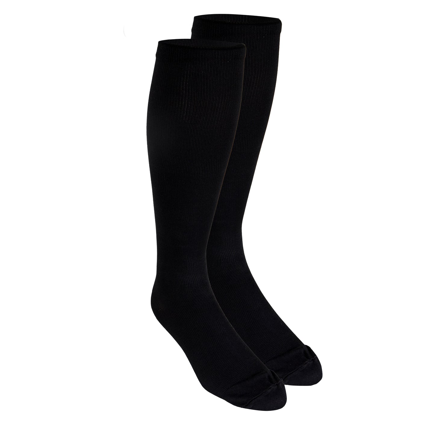 Truform Compression Socks, 20-30 mmHg, Men's Dress Socks, Knee High Over Calf Length