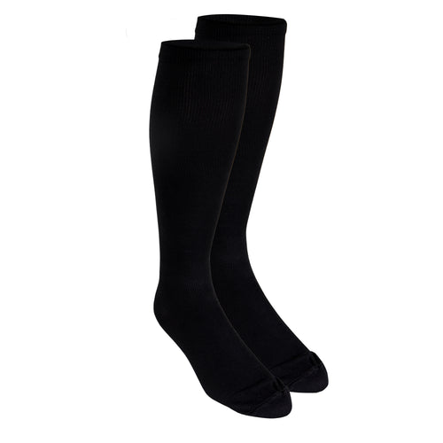 Truform Compression Socks, 20-30 mmHg, Men's Dress Socks, Knee High Over Calf Length