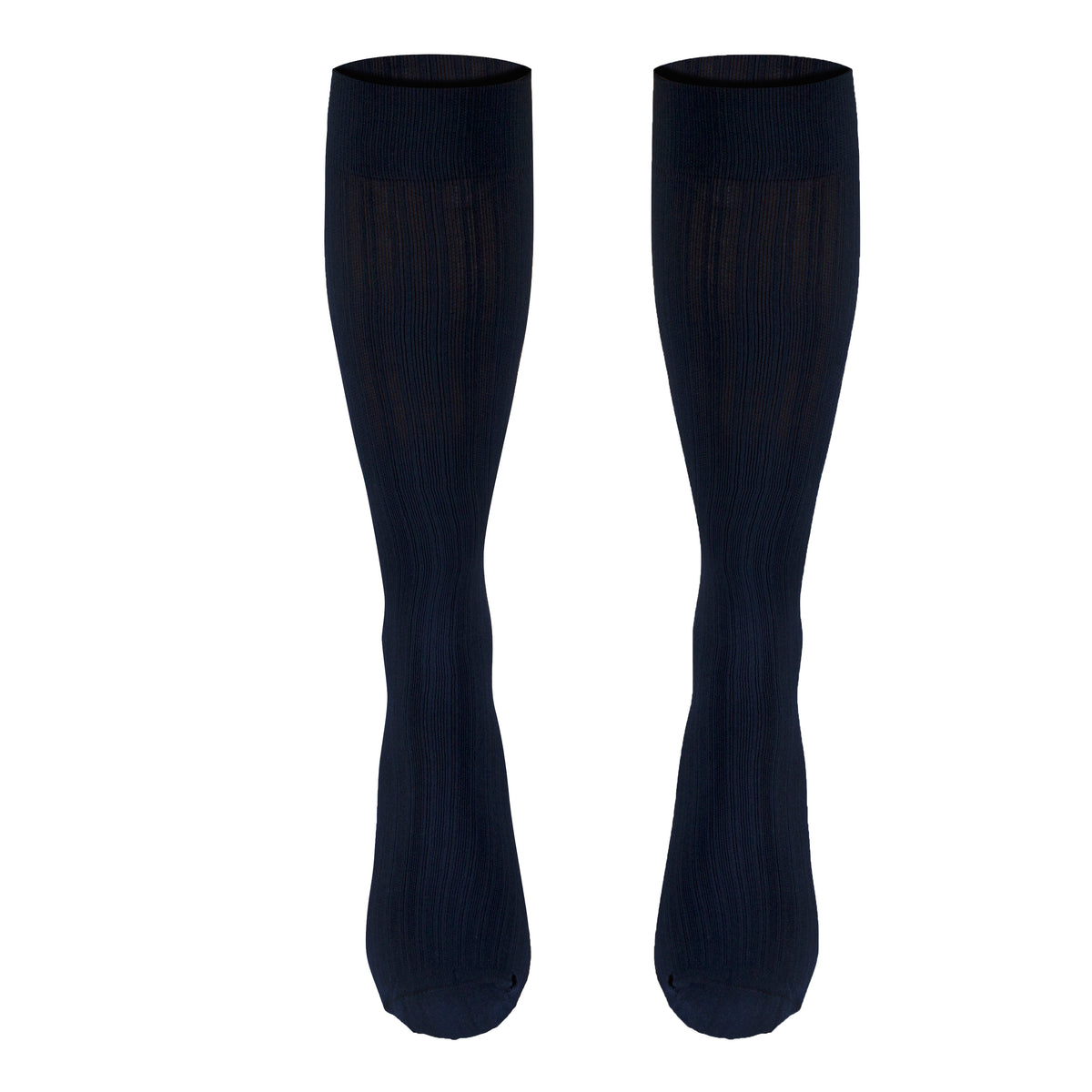 Truform Compression Socks, 15-20 mmHg, Women's Dress Socks, Knee High Over Calf Length
