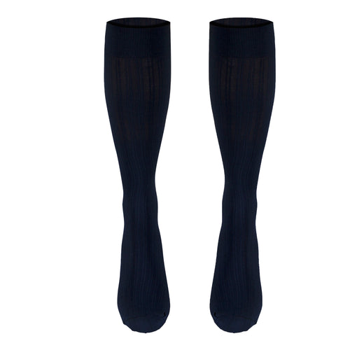Truform Compression Socks, 15-20 mmHg, Women's Dress Socks, Knee High Over Calf Length