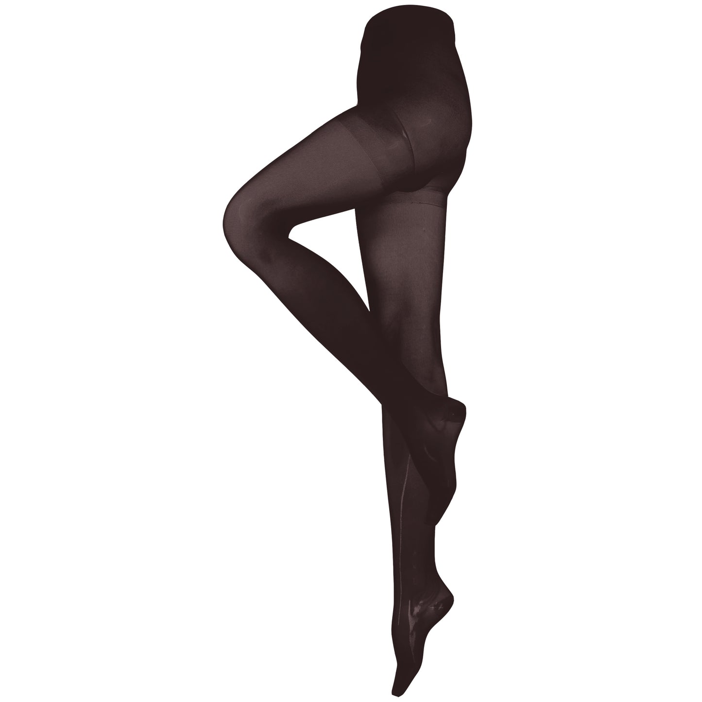 Truform Women's Compression Pantyhose, 15-20 mmHg, Opaque Hosiery Support Shaping Tights