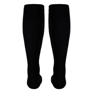 Truform Compression Socks, 20-30 mmHg, Men's Gym Socks, Knee High Over Calf Length
