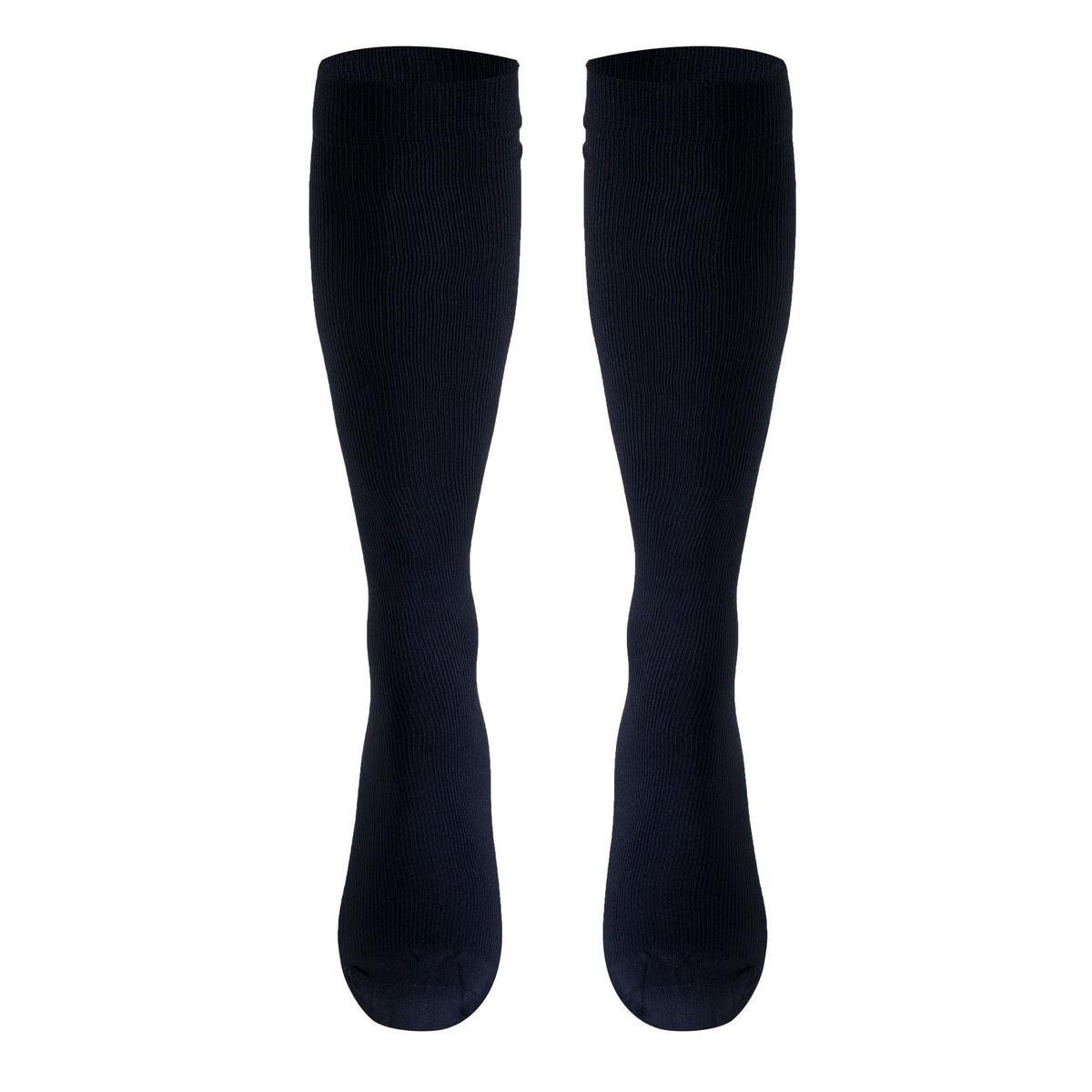 Truform Travel Compression Socks for Men and Women, 15-20 Knee High Over Calf Length