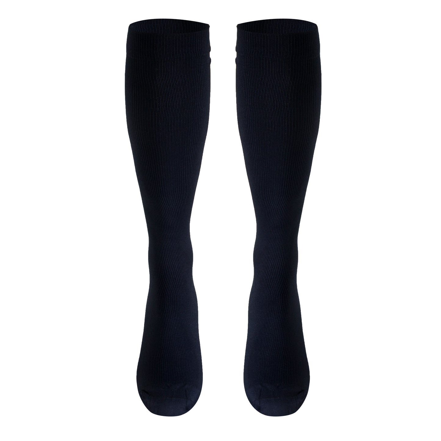 Truform Compression Socks, 15-20 mmHg, Men's Dress Socks, Knee High Over Calf Length