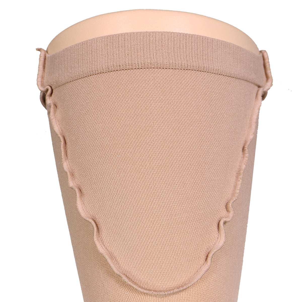 Truform Surgical Stockings, 18 mmHg Compression for Men and Women, Thigh High Length, Closed Toe