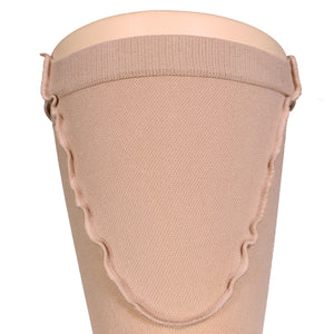 Truform Surgical Stockings, 18 mmHg Compression for Men and Women, Thigh High Length, Closed Toe