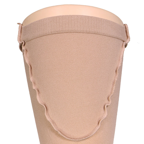 Truform Surgical Stockings, 18 mmHg Compression for Men and Women, Thigh High Length, Closed Toe