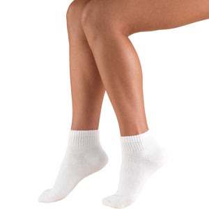 Truform Medical Compression Socks for Men and Women, 8-15 mmHg Ankle Length Low Cut
