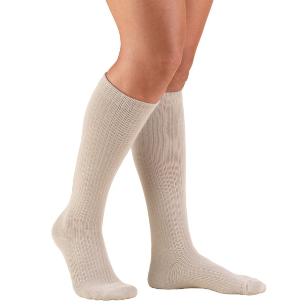 Truform Compression Socks, 15-20 mmHg, Ladies Gym Socks, Knee High Over Calf Length