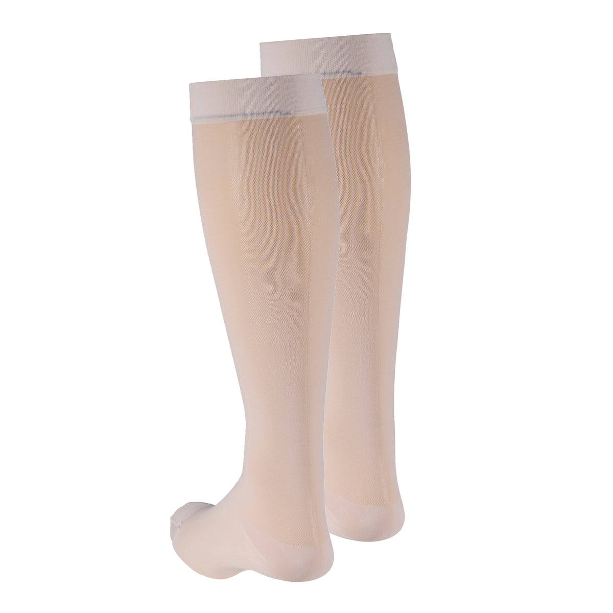 Truform Sheer Compression Stockings, 15-20 mmHg, Women's Knee High Length, 20 Denier