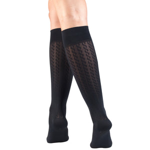 Truform Compression Socks, 15-20 mmHg, Women's Dress Socks, Knee High Over Calf Length
