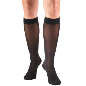 Truform Sheer Compression Stockings, 20-30 mmHg, Women's Knee High Length, 30 Denier