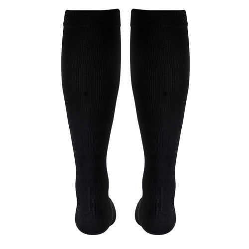 Truform Compression Socks, 15-20 mmHg, Men's Dress Socks, Knee High Over Calf Length