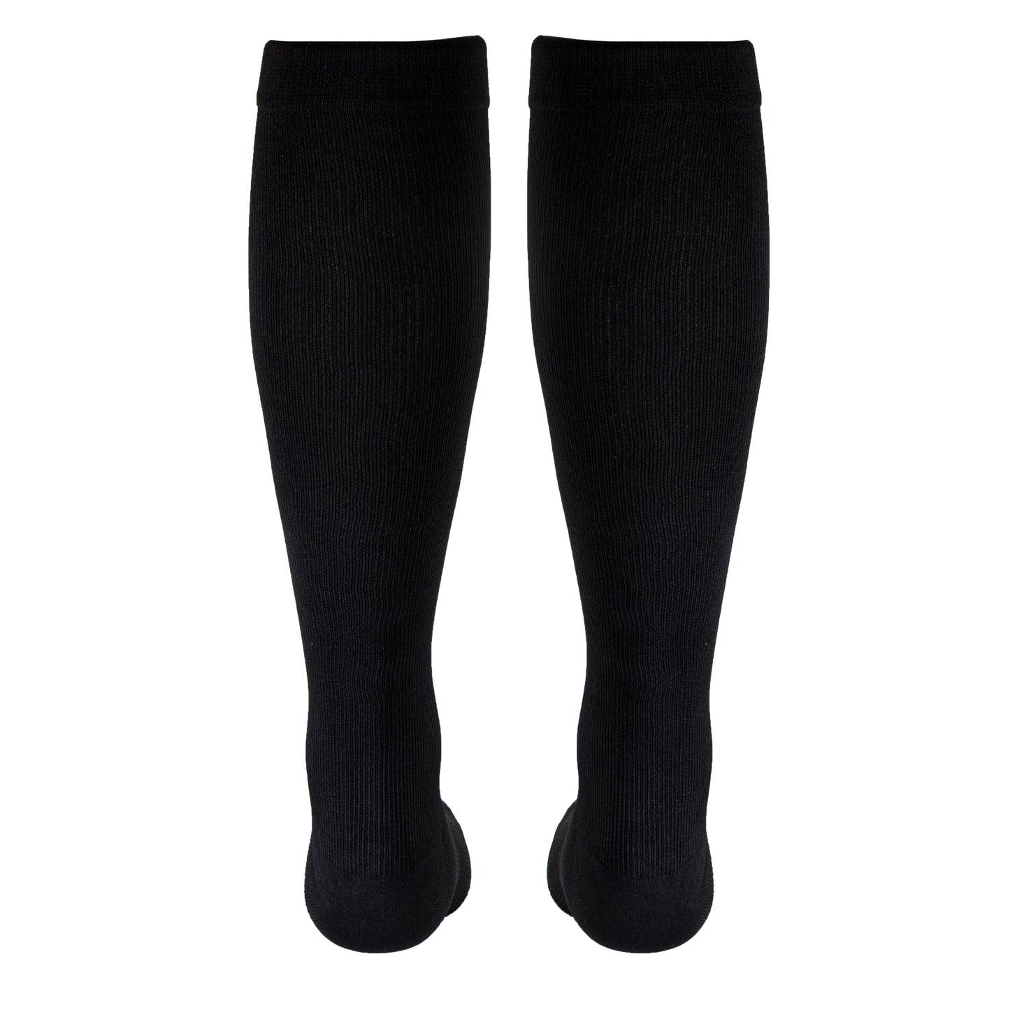 Truform Travel Compression Socks for Men and Women, 15-20 Knee High Over Calf Length