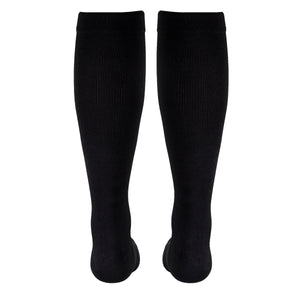 Truform Travel Compression Socks for Men and Women, 15-20 Knee High Over Calf Length